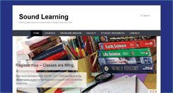 Desktop Screenshot of kitsapsoundlearning.com
